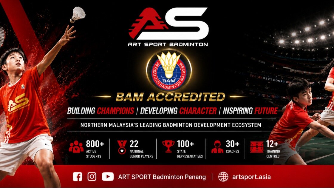 Badminton Training Academy — ART SPORT BADMINTON ACADEMY | WAPP.MY Marketplace