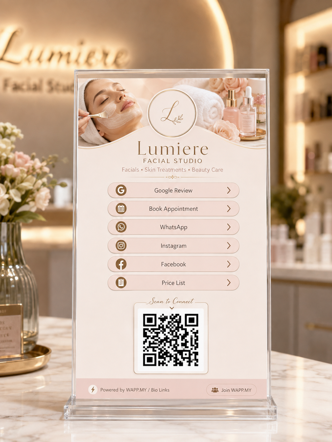 美容 Tap Card