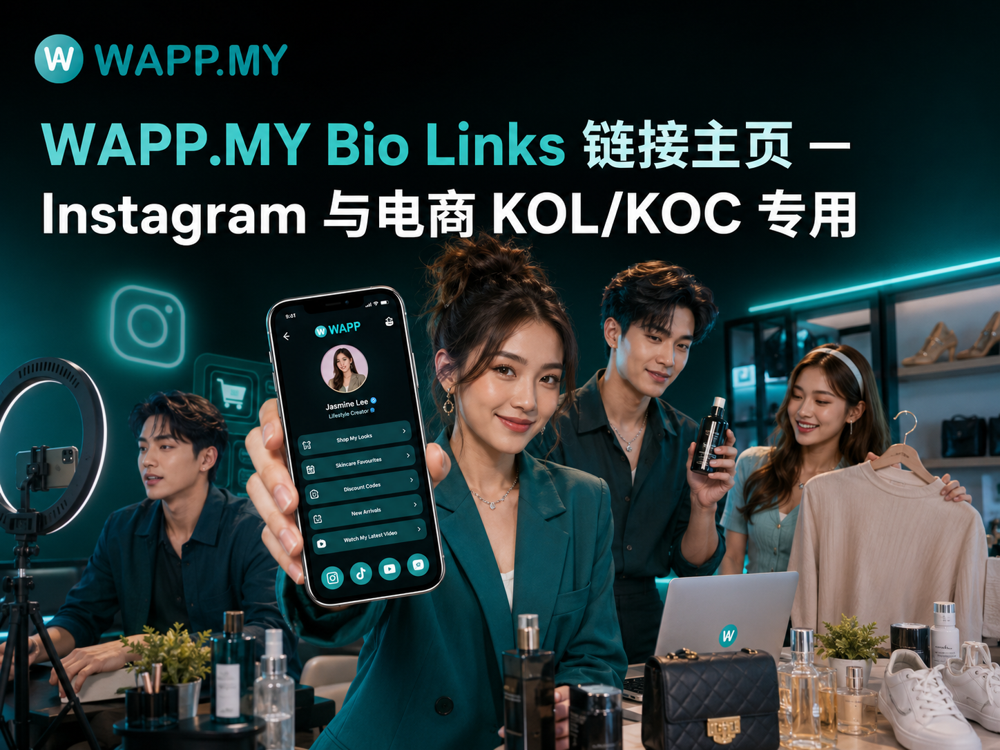 WAPP.MY Bio Links 链接主页